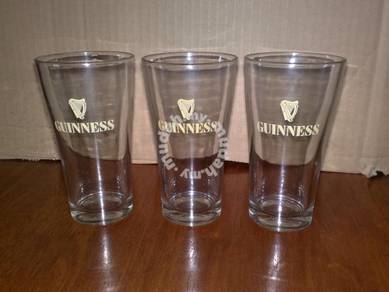Cawan vintage Guinness glass cup 3