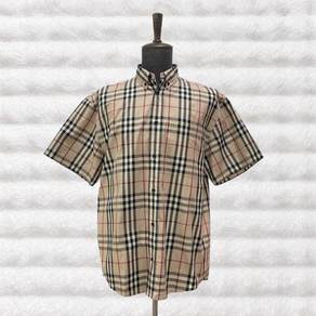 Burberry Checkered S/S (London GR) Brown Shirt