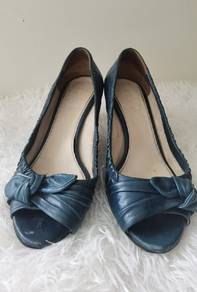 Authentic PRADA Open Toe Heels Size 37