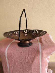 unique antique brass display 
