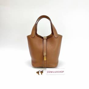 Preloved Hermes Picotin 18 Gold GHW