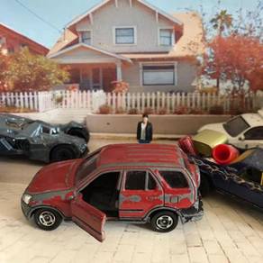 CFE274 2001 TOMY TOMICA 1:61 Metal Model Honda crv