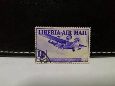 1938 Liberia Stamp Seaplane