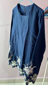 Baju Kurung Navy blue