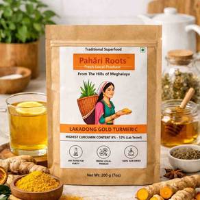 PREMIUM LAKADONG TURMERIC POWDER 200 gms (Spice)