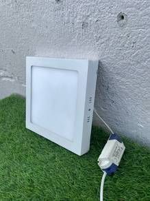 B870 Lampu 3000K 8W 8" Square Ceiling LED Light