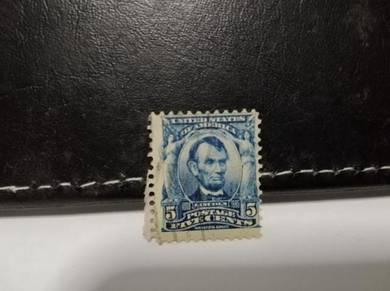 1903 USA Stamp President Lincoln
