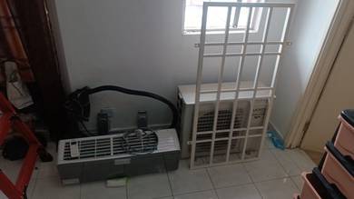 aircond cuckoo 1.5hp inverter 