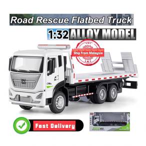 1:32 Scale Road Rescue Flatbed Truck Alloy Model C