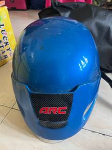 Preloved ARC Open-Face Motorcycle Helmet (Blue)