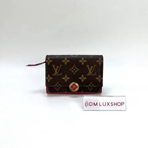 Preloved LV Monogram Portefeuille Flore Compact