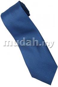 BU3 Blue Solid Formal Neck Tie