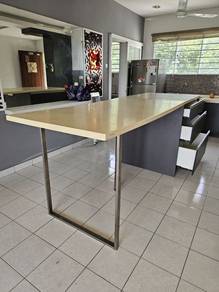 YA88W  Meja Dapur Pulau Marble Top Kitchen Cabinet