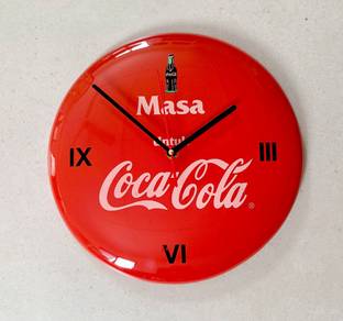 Jam Masa Untuk Coca-Cola Wall Clock