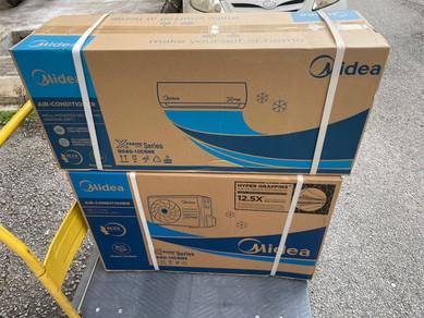 Midea 1.5hp Non Harga Siap Pasang Aircond SP494
