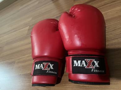 MAXX Fitness Boxing Gloves Pure Fine Leather