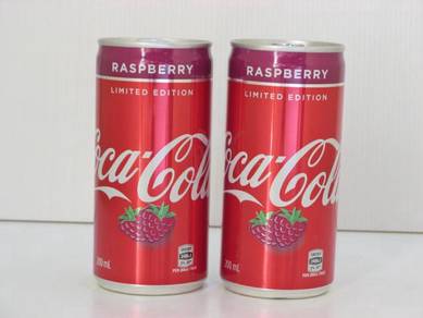 Coke Coca-Cola Australia Raspberry 200ml can
