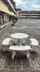 set meja batu terazzo rbb 300