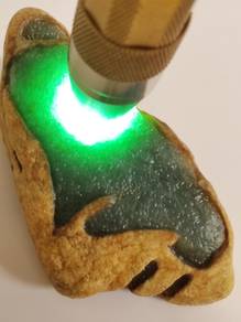 Ice Green Type A Natural Jadeite Jade Rough Stone