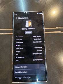 Samsung Galaxy S23 Ultra 5G 12/512GB Fullset