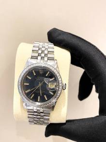 Rolex Datejust 36 Jubilee Diamond REF 16030 Black