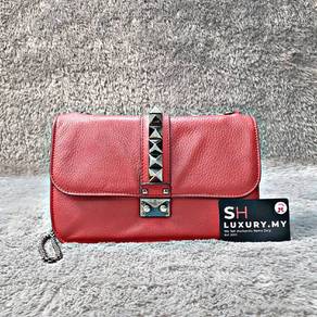 Valentino Glamlock Stud Logo Bag