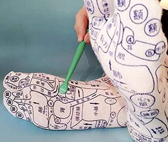 Accupunture Point Leg Massage Stocking