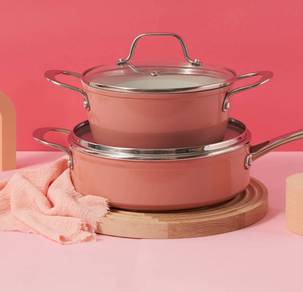 Cosmo mini pot and saucepan set