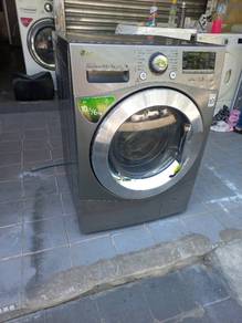 LG 2in1 front load hot washer with dryer 10.5/6~k