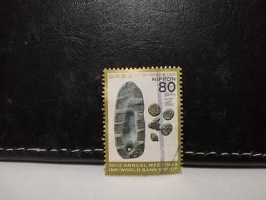 2012 Japan Stamp IMF Meeting Ancient Money