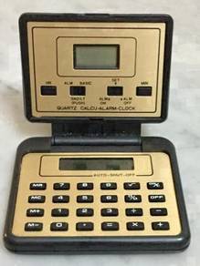 Quartz Calculator-Alarm Clock (Pocket Size)