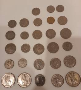 Switzerland coins 