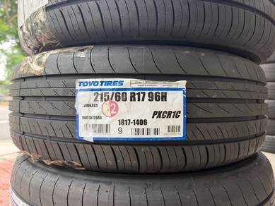 215/60/17 —Tayar baru— Toyo Cr1 tahun2026