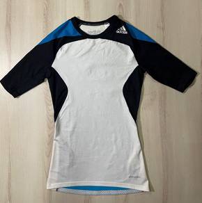 Adidas Techfit White Compression #DR1 Used