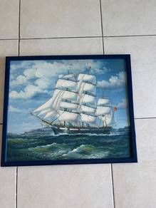 Canvas oil Painting hand drawn