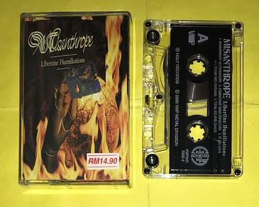 MISANTHROPE - LIBERTINE HUMILIATIONS Cassette