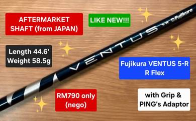Fujikura VENTUS 5-R Driver Shaft (Grip & Adaptor)