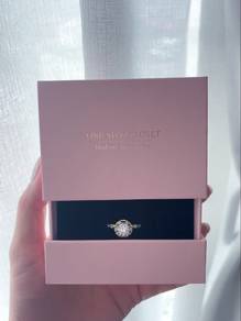Cincin Emas Sadur + Batu Berkilau 💎