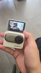 Insta360 go3 action camera with accessories