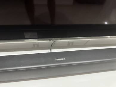 Panasonic TV and Philip sound bar