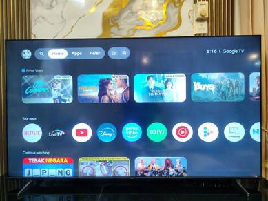 Smart Tv @ Google Tv 70 inci 4K UHD Haier