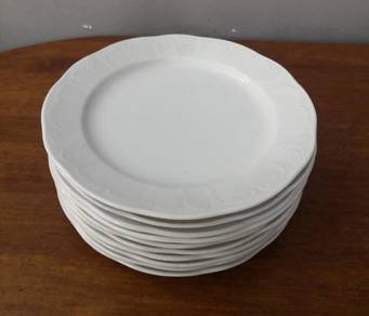 3501 Lilien Austria white dinner plate 10