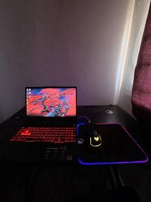 asus tuf a15, gaming full set, jarang pakai 