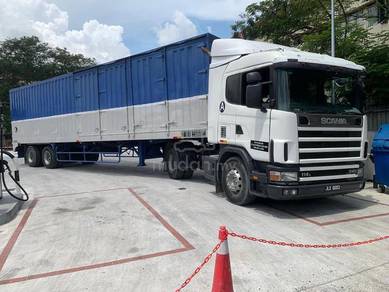 Lori Driver E Full 40ft trailer Box