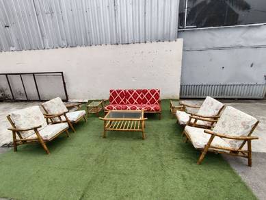 YE99AC Kerusi Rotan Set Rattan Sofa Chair * ASIS