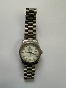 Rolex Oyster Perpetual Day-Date Diamond Dial Watch