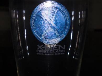 Cawan marvel X-Men glass cup