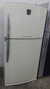 Toshiba 2 Pintu Refrigerator Peti Freezer Fridge