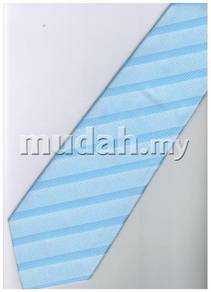 BU19 Sky Blue Top Quality Solid Formal Neck Tie