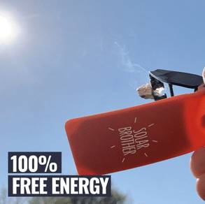 Solar Fire Starter. Get fire from the sun
